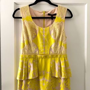 BCBG NWT peplum cocktail dress